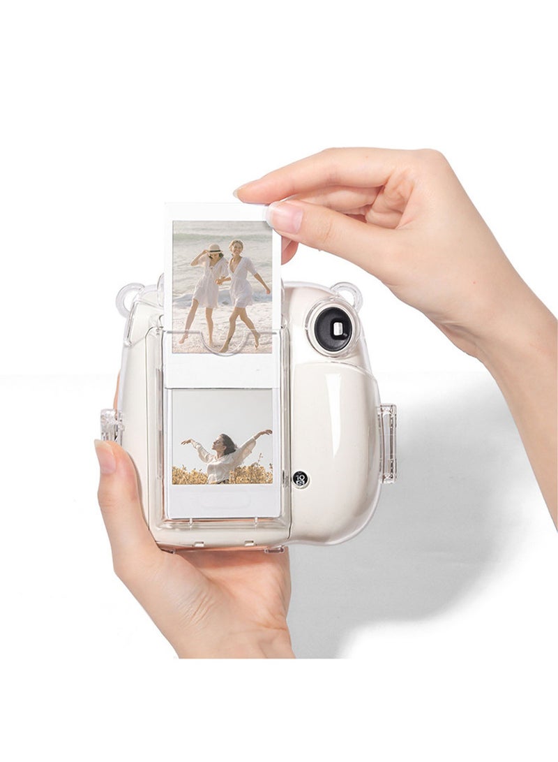 Fintie Protective Clear Case for Fujifilm Instax Mini 7+ Crystal Hard Shell Cover - Image 5