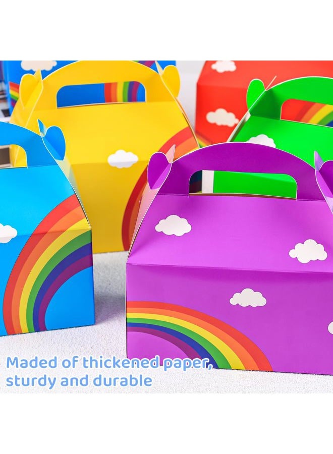 Johouse 16PCS Party Favor Boxes, Paper Gift Boxes Candy Treat Box Assorted Colors for Kids Birthday Party Wedding Decorations - Image 4