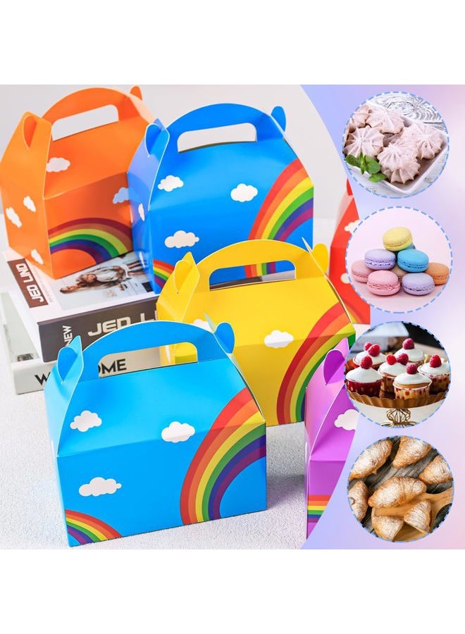 Johouse 16PCS Party Favor Boxes, Paper Gift Boxes Candy Treat Box Assorted Colors for Kids Birthday Party Wedding Decorations - Image 5