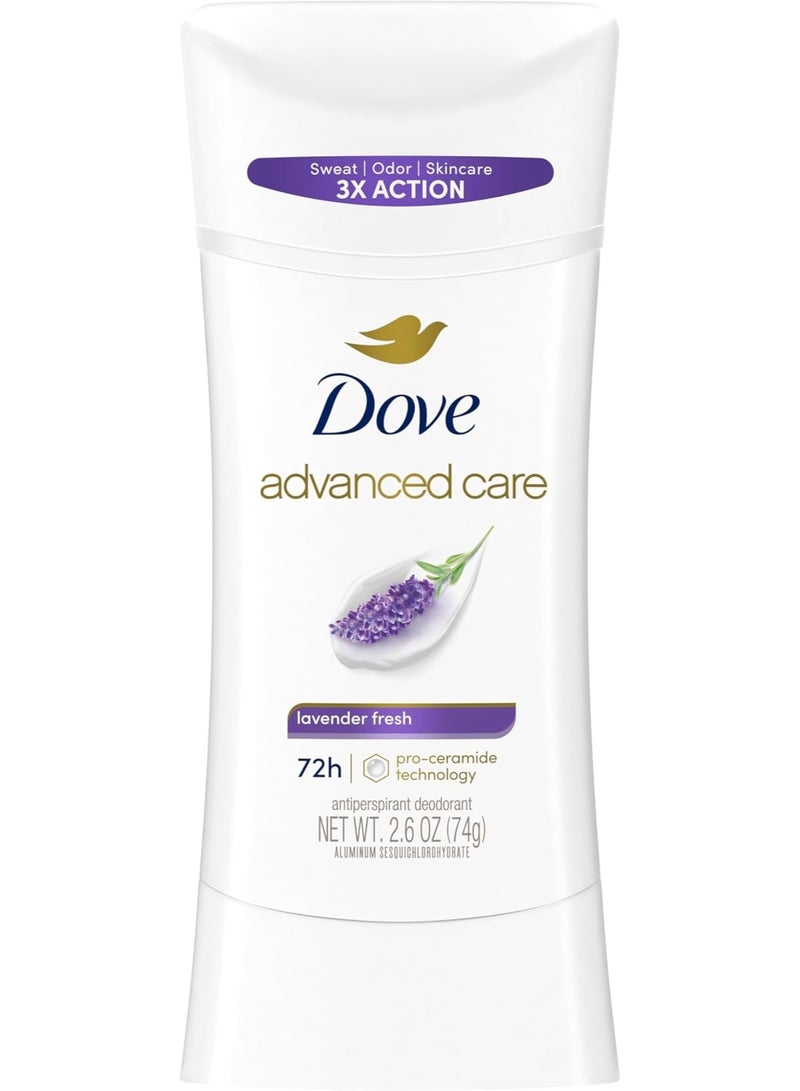 دوف مزيل عرق العناية المتقدمة - انتعاش اللافندر - 74 جم - Image 1