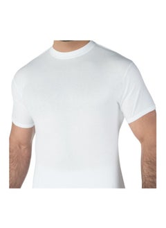 Generic 6 Pieces Casual Crew Neck Undershirt Set White  - Image 1