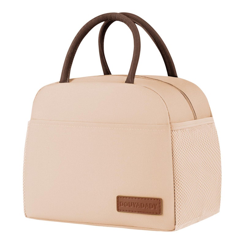 douyadady Lunch Bag Women/Men Lunch Box Women/Men (beige) - Image 1