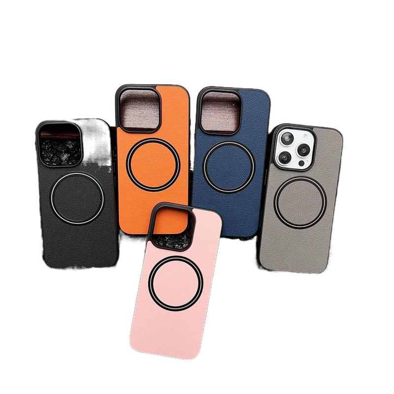 MagSafe Samsung Galaxy S24 Plus Drop Protection TPU for in Orange for Desk Setup - Image 2