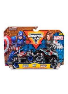 Monster Jam Monster Jam Marvel 1:64 Pack-2 - 1 Piece Only, Assorted/Style May Vary  - Image 3