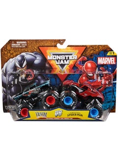 Monster Jam Monster Jam Marvel 1:64 Pack-2 - 1 Piece Only, Assorted/Style May Vary  - Image 1