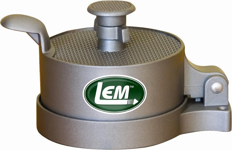 LEM LEM Products Adjustable Burger Press NonStick HeavyDuty Aluminum  - Image 1