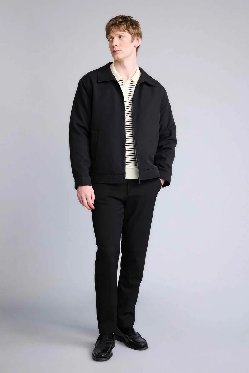 Defacto  Polo Neck Jacket for Men | Best Price UAE