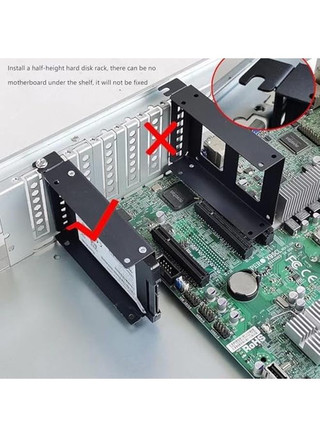 For 3 5 Inch 12cm Metal Bracket Holder Efficient Stable Cooling Easy Installation - Image 4