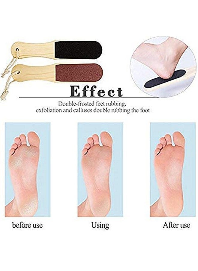 CHEM-AB ENTEREPIRSE Foot File For Dead Skin Callus Remover Pedicure Tool With Wooden Handle (1) - Image 4