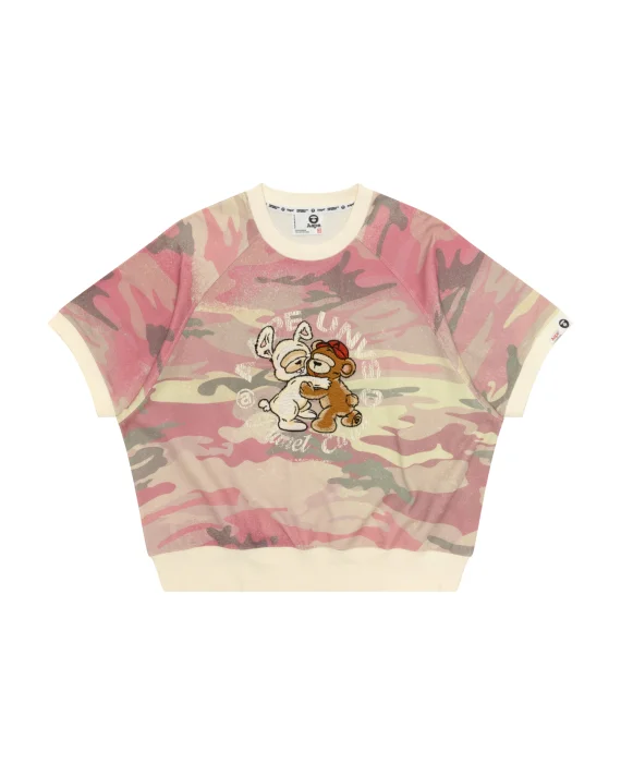 AAPE AAPEUNVS camo graphic tee