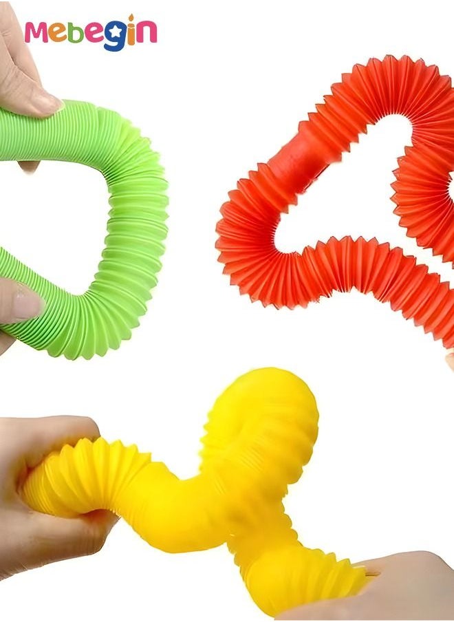 ميبيجين - ألعاب Pop Tubes Sensory Toys ، حزمة تململ المهارات الحركية الدقيقة ، ألعاب الأطفال الصغار ، ألعاب تململ للأطفال الحسيين وألعاب تعلم الأطفال. - Image 1
