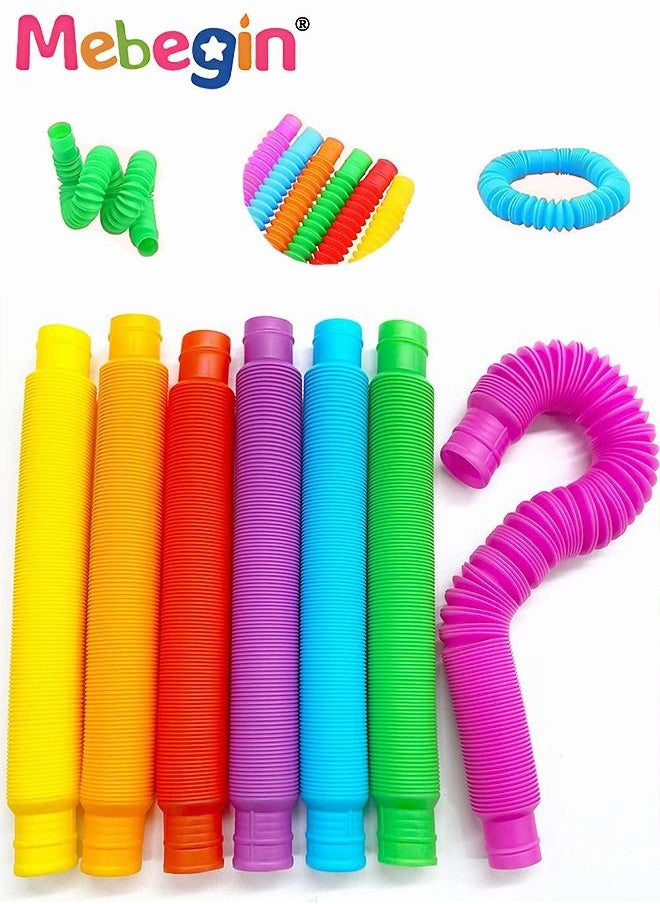 ميبيجين - ألعاب Pop Tubes Sensory Toys ، حزمة تململ المهارات الحركية الدقيقة ، ألعاب الأطفال الصغار ، ألعاب تململ للأطفال الحسيين وألعاب تعلم الأطفال. - Image 1