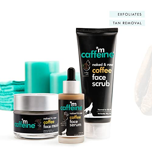MCaffeine MCaffeine Coffee DeTan Face Polishing Kit Tan Removal Sun Protection Face Scrub Face Mask Face Serum All Skin Paraben and Mineral OilFree  - Image 5