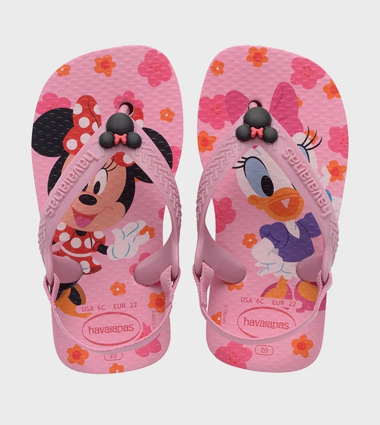 Havaianas Pink Glow Hav. New Baby Disney Classics for Women | Best Price UAE