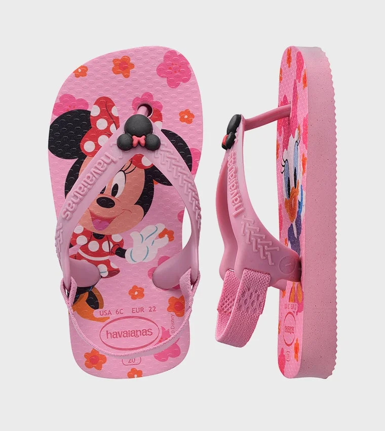 Havaianas Pink Glow Hav. New Baby Disney Classics for Women | Best Price UAE
