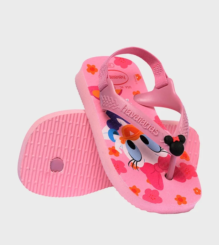 Havaianas Pink Glow Hav. New Baby Disney Classics for Women | Best Price UAE