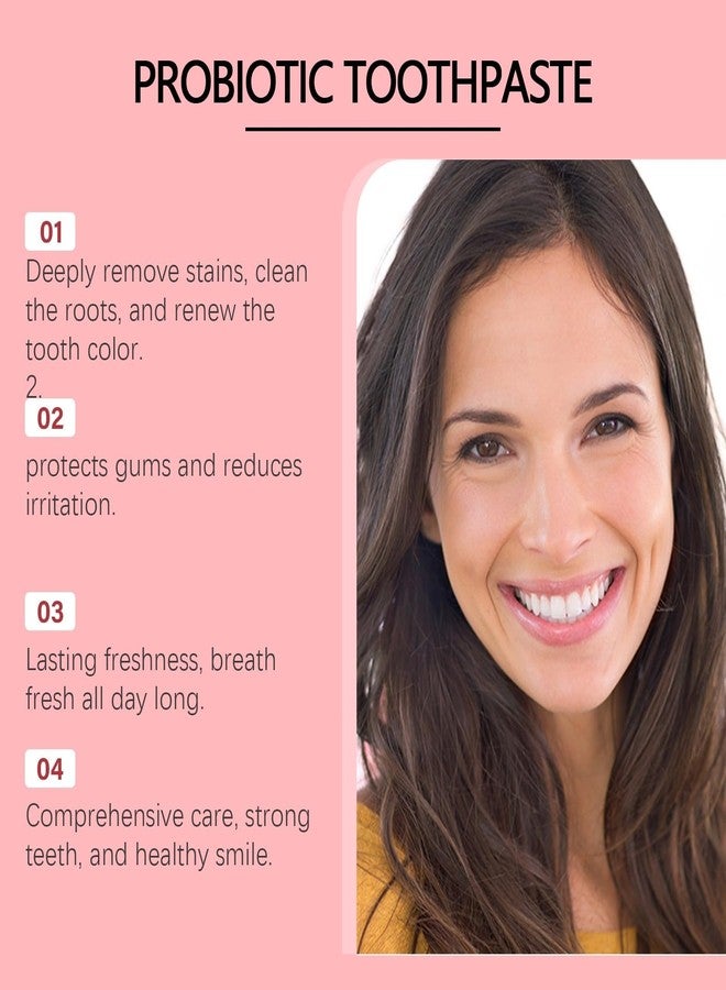 SP-8 Ultra+ Probiotic Whitening Toothpaste with Mint Extract and Glycerin, 4.23 oz,2PCS - Image 5