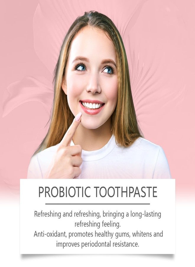 SP-8 Ultra+ Probiotic Whitening Toothpaste with Mint Extract and Glycerin, 4.23 oz,2PCS - Image 3