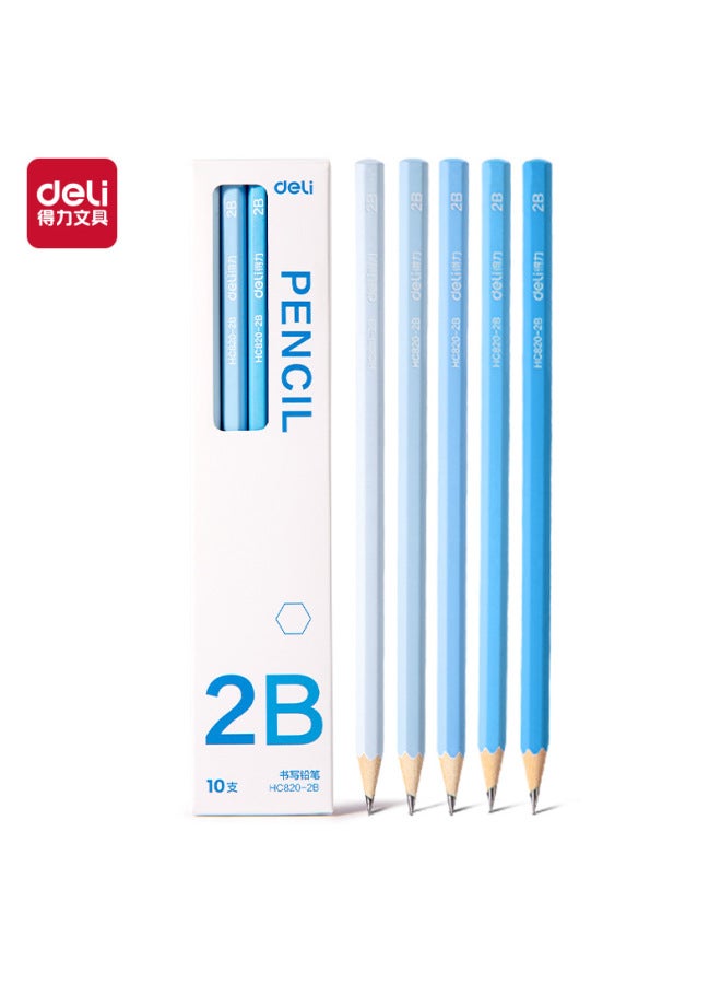 Deli B Pencil Primary School Exam Special Hb Children Hexagon Rod Sketch Pencil Stationery Supplies Primary School - Image 1