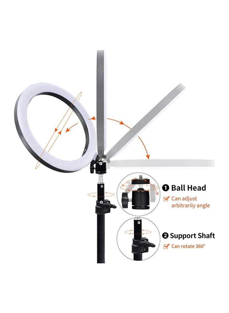 Mistaha RGB LED Selfie Round Light with Phone Clip – USB Ring Light for Photography, Video, and Makeup - Image 4