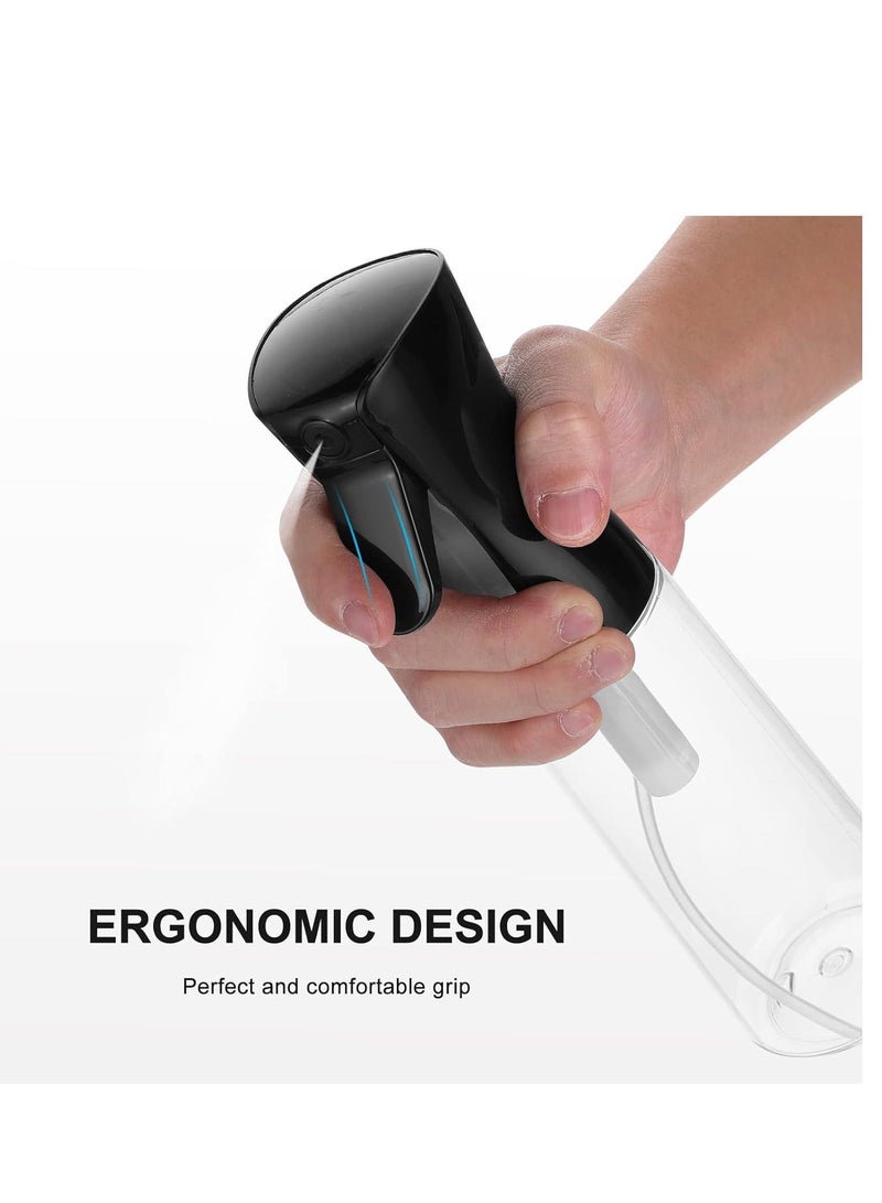 HOMESTAR PACK OF 2 Continuous Sprayer Hair Water Ultra Fine Mister Spray Bottle Propellant Free for Hairstyling, Cleaning, Gardening, Misting & Skin Care BPA each 10oz 300ml - Image 3