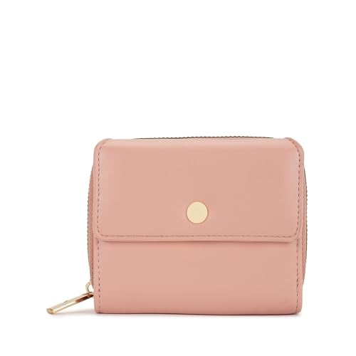 Fastrack Women's Mini Organizer Wallet | Flap Closure, Tri-Fold Design, Zip Coin Pocket, Card & Cash Slots | Compact & Organized | 6 Months Warranty - Image 1