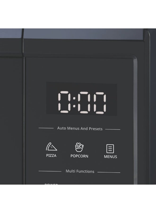 بلاك اند ديكر 31L Microwave Oven with Grill, 1000W, 11 Power Levels, 8 Auto Cook Menus, LED Digital Display, Defrost by Weight & Time, Child Lock, Push-to-Open Door, MZ3100PG-B5, Black 31 L 1000 W MZ3100PG-B5 black - Image 3