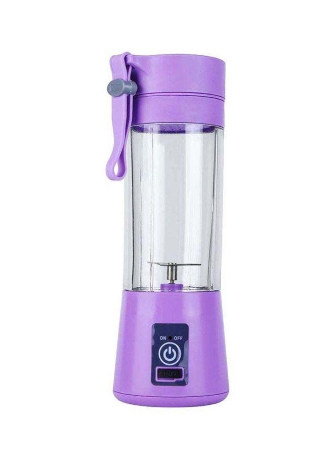 Generic Portable Mini Electric Blender 2978 Purple/Clear 