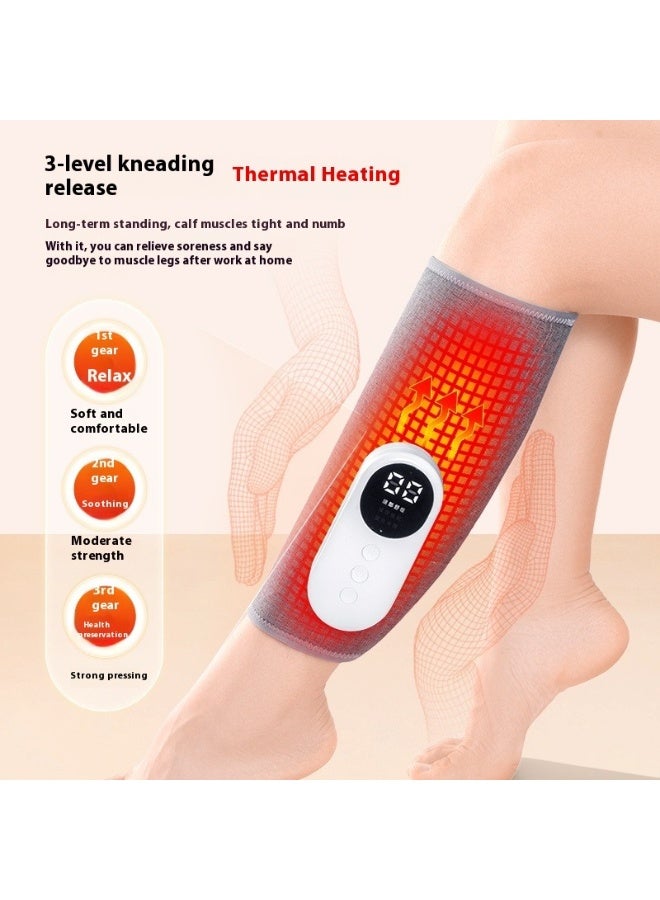 Electric Leg Massager Leg Shaping Wireless Air Compression Heating Calf Massager with 3 Modes 3 Intensities Arm Body Circulation Muscle Relaxation Varicose Veins Physiotherapy - Image 5