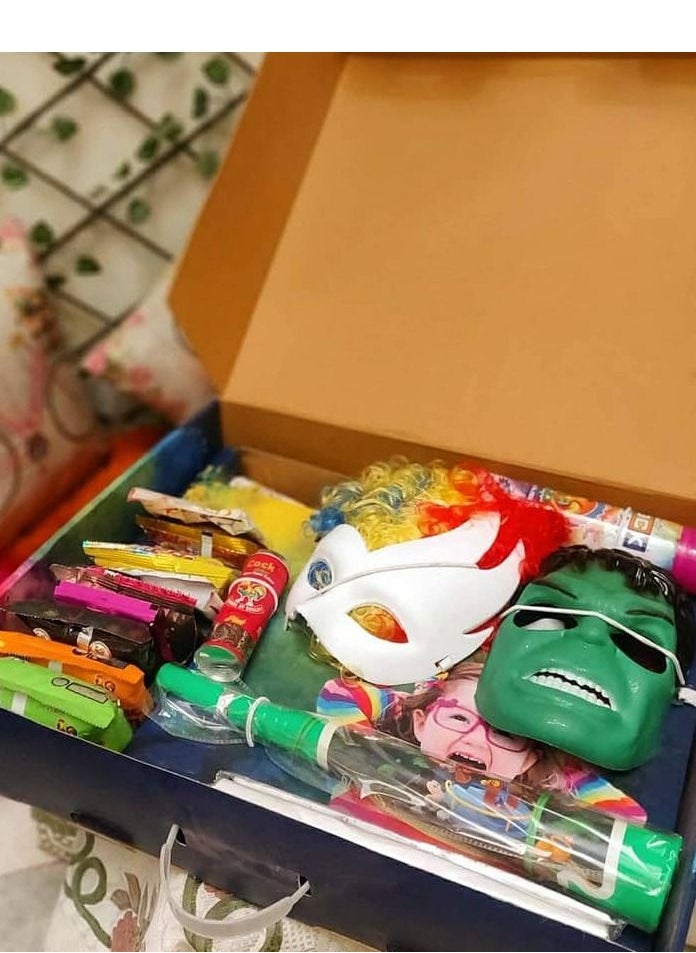 Cock Brand Holi party gift set Gulal and colours All in one hamper  - Image 3