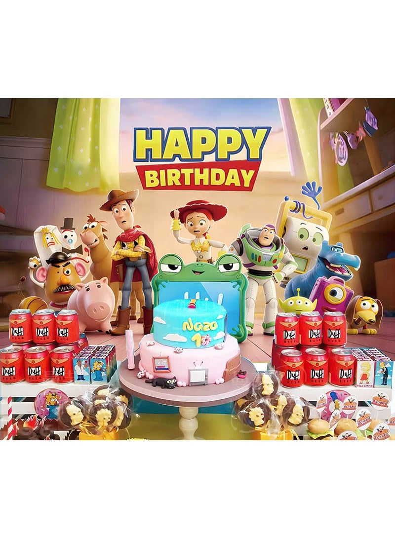 toystory Toystory Toy Story Themed Birthday Party Backdrop Perfect For Birthday Photo Props 150cm X100cm 150cm x 100cm ZDC4EBAE2FD70191C67BAZ
