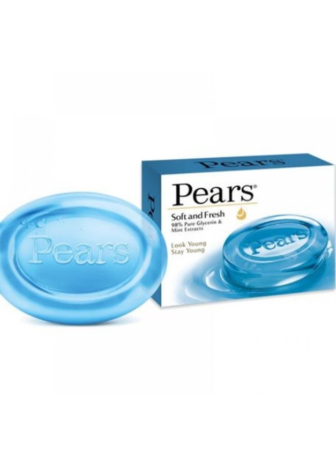 Soft And Fresh Pure Glycerin And Mint Extracts Soap 125grams