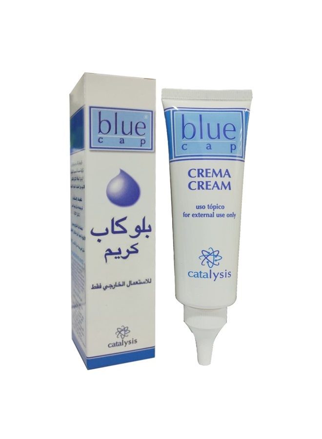 كريم بلو كاب لعلاج الصدفية 50 جرام - مرطب للبشرة الجافة والمتقشرة - يغذي بشرتك - بشرة لامعة