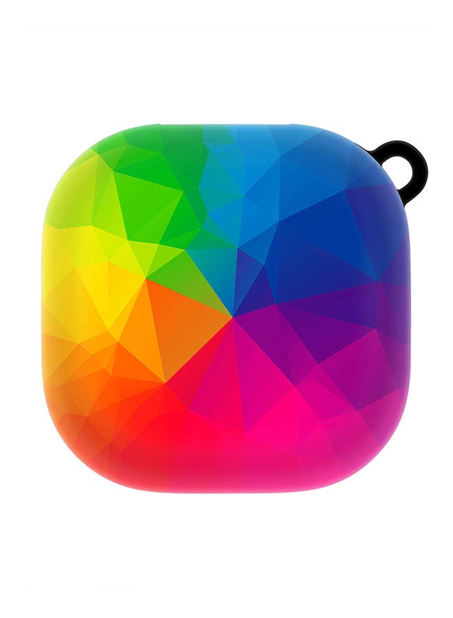 Stylizedd StylePods Custom Case Samsung Galaxy Buds Pro (2021) / Buds Live Case With Anti-Lost Keychain - Air, Water, Earth, Fire - Image 1