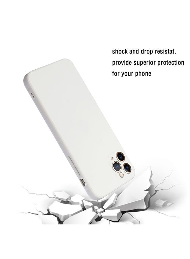 زبون جراب لهاتف iPhone 11 Pro مصنوع من مادة TPU بلون سادة وحواف مستقيمة ومضاد للصدمات - Image 3