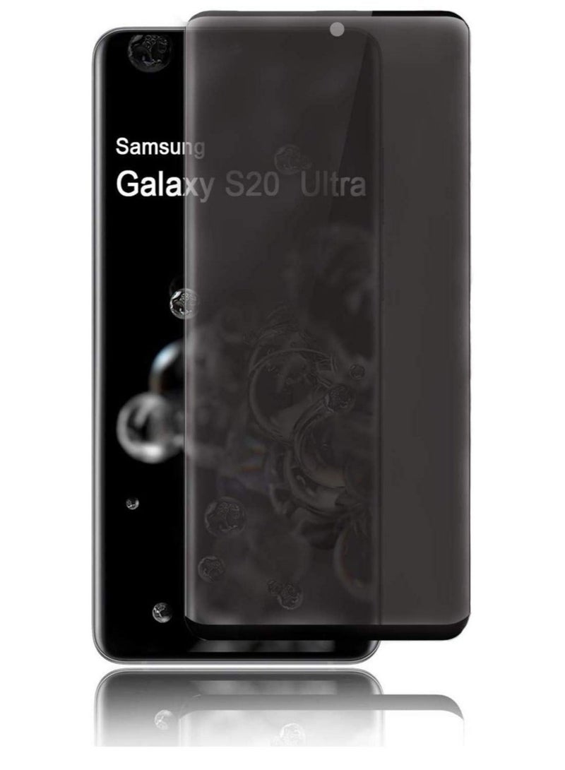راكسوم واقي شاشة للخصوصية متوافق مع سامسونج جالاكسي إس 20، واقي شاشة ألتير من الزجاج المقوى [مضاد للوهج] [تغطية كاملة عالية الدقة] [سهل التركيب] [مقاوم للخدش] [صلابة 9H] - Image 1