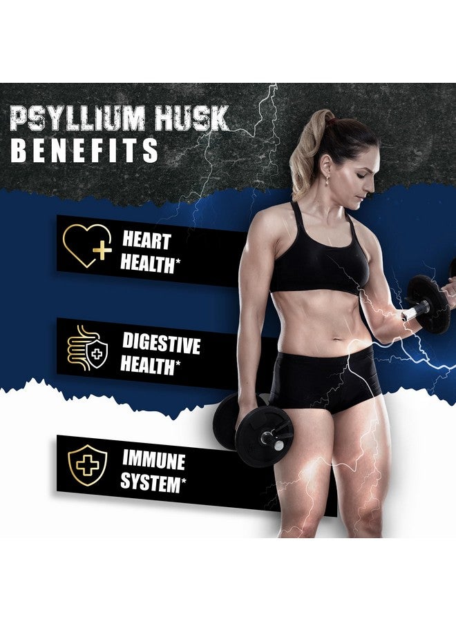 بي ام فينفول كبسولات BMVINVOL Psyllium Husk مكمل غذائي للألياف مع الحلبة والكركم والزنجبيل والفلفل الأسود - 240 كبسولة تكفي لمدة 4 أشهر - Image 5