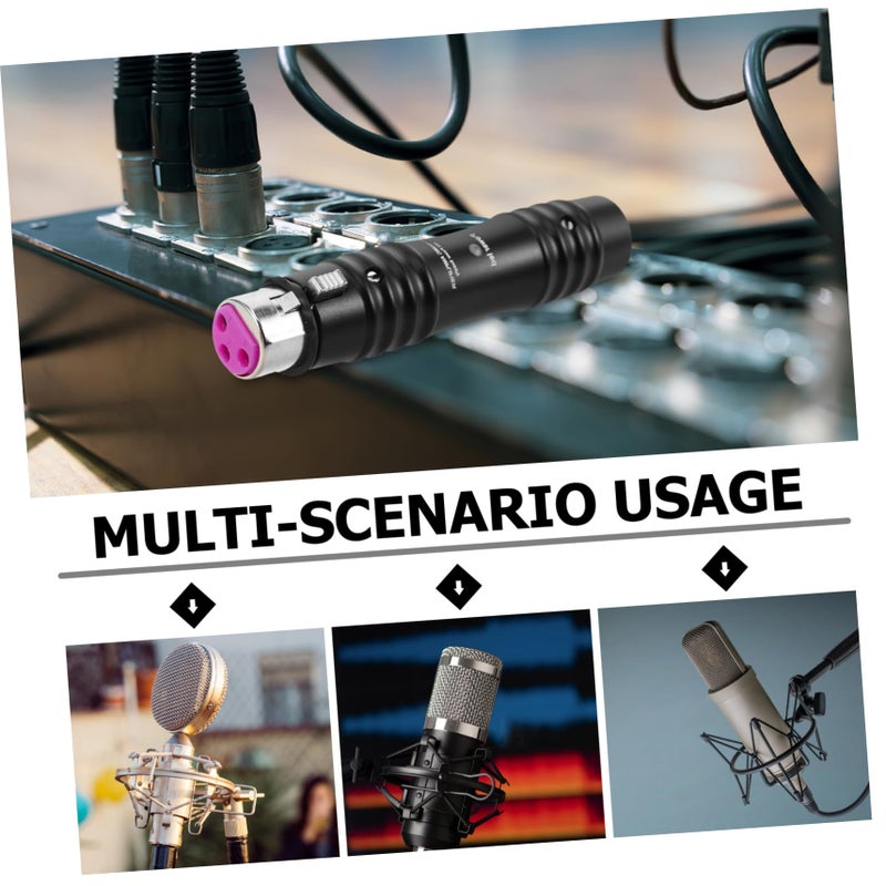 48V معزز ميكروفون محمول لتضخيم الصوت للعروض المسرحية والبث المباشر والاستخدام المنزلي - Image 4