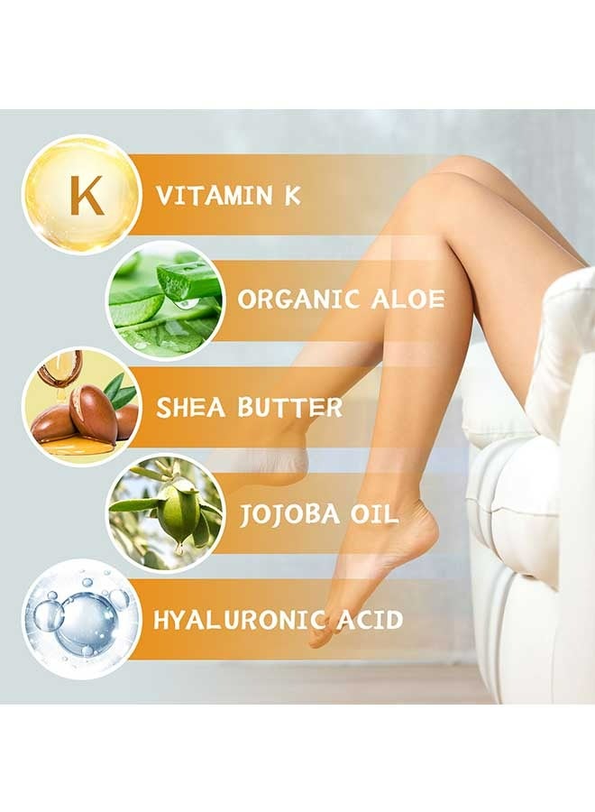 EELHOE Vitamin K Varicose Veins Cream, Soothing Leg Cream, Varicose and Spider Veins Treatment Cream, Improve Blood Circulation, Fast Relieve Swelling Pain 60g - Image 2