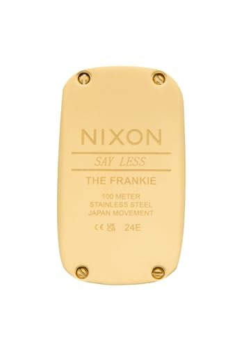 NIXON Frankie A1441 - 100m Water Resistant Women's Analog Watch (47 x 24mm Rectangular Watch Face, 14mm 3 Link Bracelet Band w/ Butterfly Clasp) - Image 5