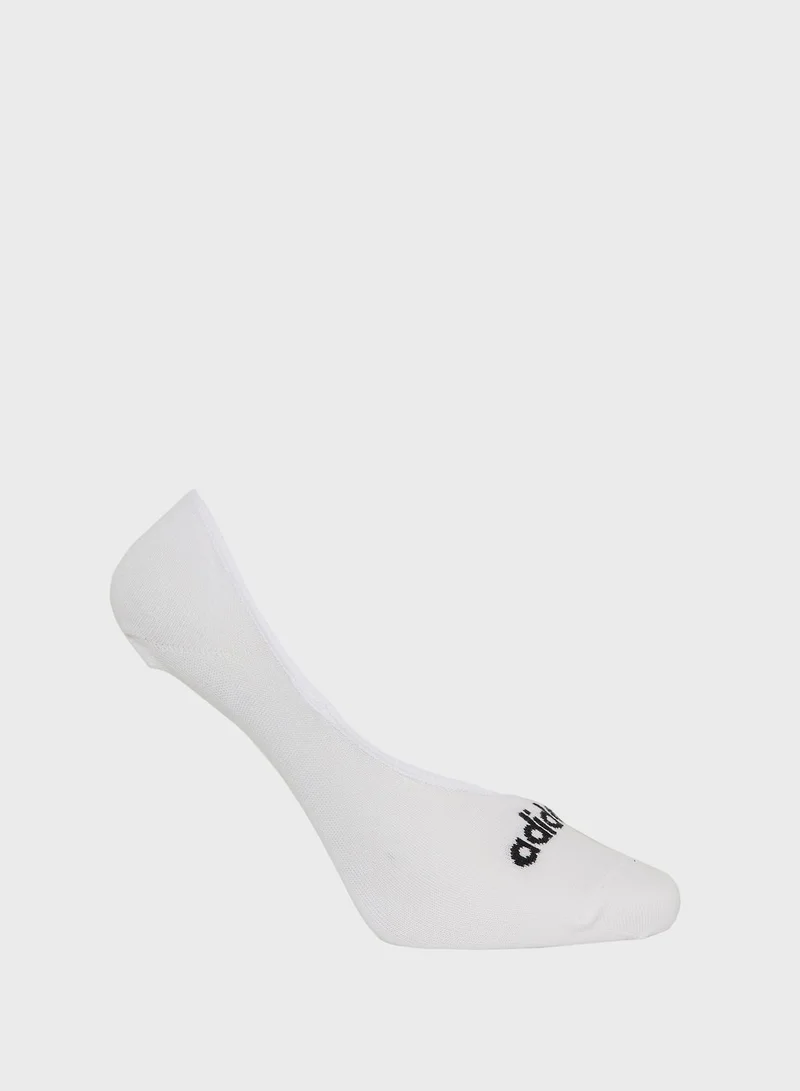 Adidas 2 Pack Thin Linear Ballerina Socks