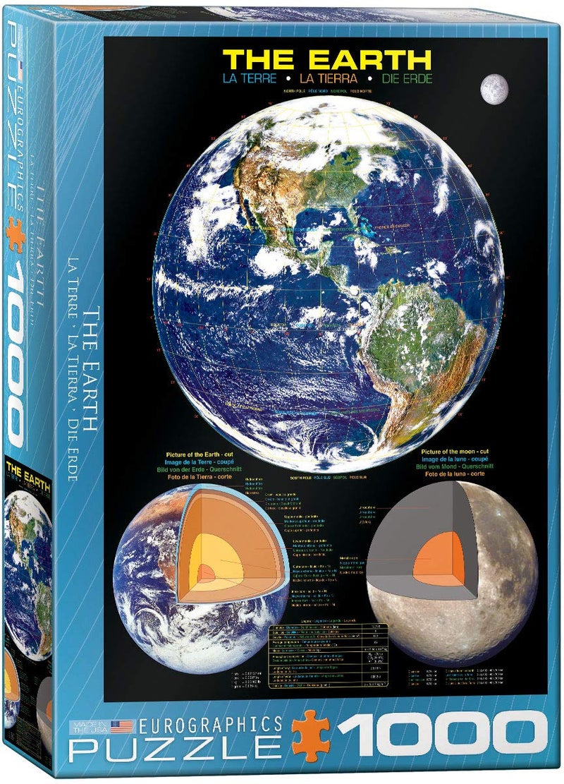 EuroGraphics The Earth 1000 Piece Puzzle - Image 4