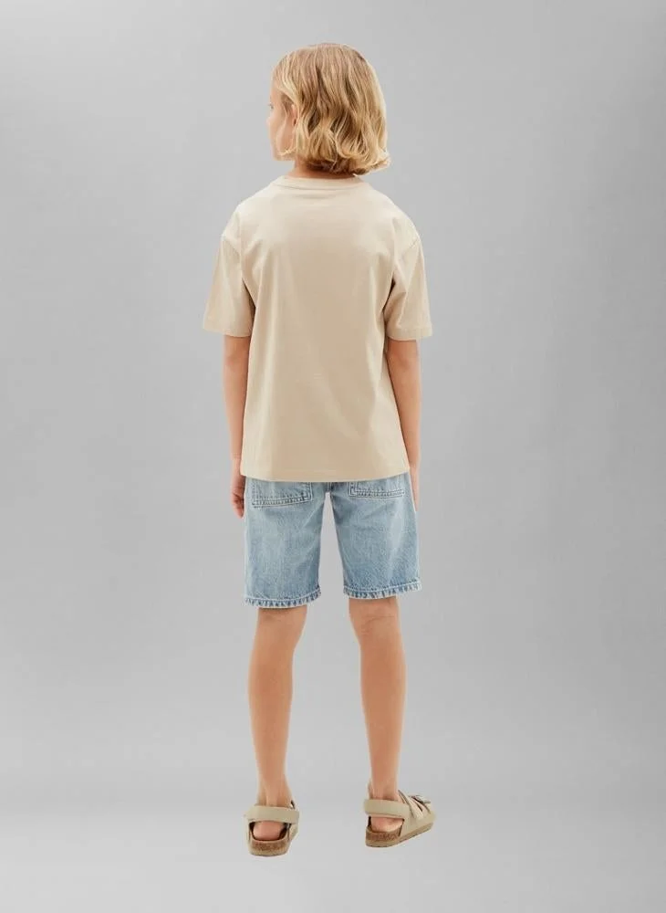 Calvin Klein Jeans Humus/Pvhblack Kids' 2 Pack T-shirts for Men | Best Price UAE