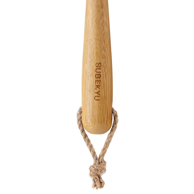 Subekyu Dish Brush With Handle Natural Bamboo Dish Scrubber Brush Kitchen Dishwashing Brush For Cleaning Dishes/Pans/Pots/Sinks Sisal Bristles 2P - Image 4