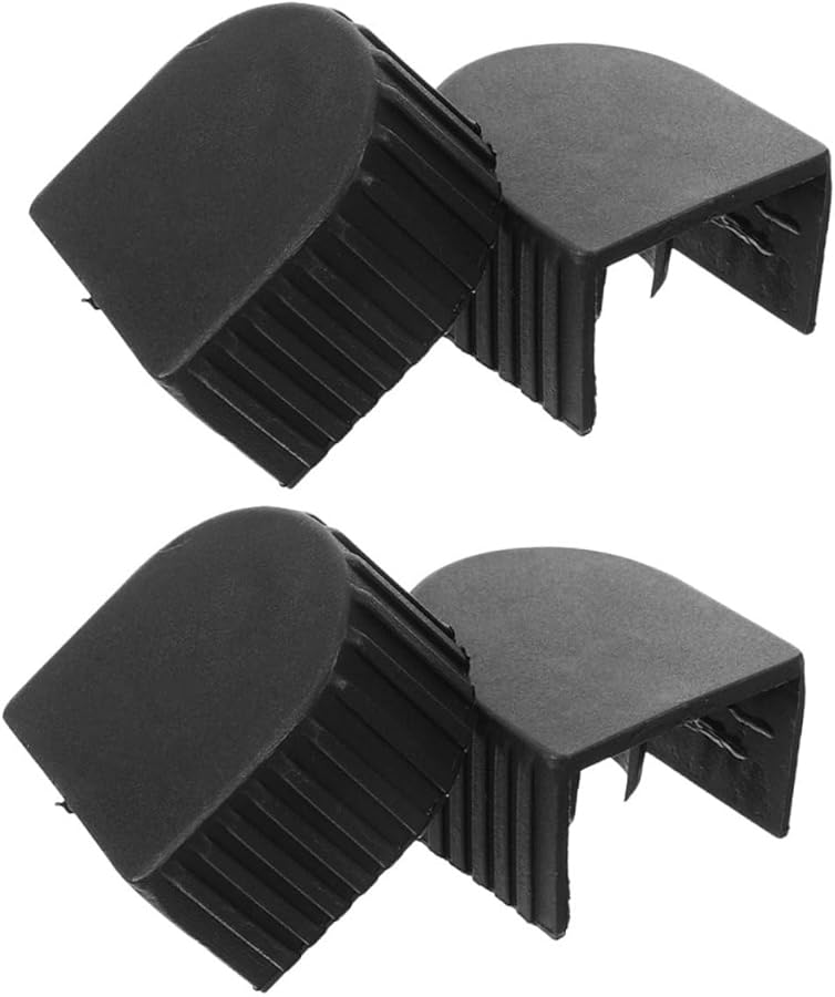 Ladder Foot Protection Caps 4Pcs Non Slip Cushion Pads Size 5X4 3X2 9CM For Telescopic Folding Ladders - Image 1