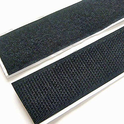 Electriduct 1/2" Self Adhesive Hook & Loop Tape Adhesive Backed Fabric Fastener | Used for Arts/Crafts & Home and Office - 15 Feet - Image 1
