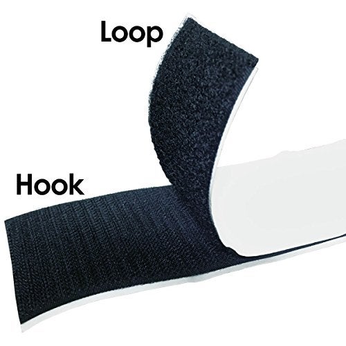 Electriduct 1/2" Self Adhesive Hook & Loop Tape Adhesive Backed Fabric Fastener | Used for Arts/Crafts & Home and Office - 15 Feet - Image 3