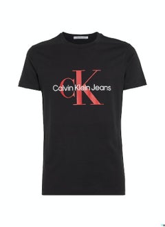 Calvin Klein Jeans Men's T-Shirt - Slim fit - Casual Tops - Cotton , Black and Red - pzsku/ZDC4FDD9AD206682A4066Z/45/_/1723739230/ad0b8457-0cfd-4fe3-bbd5-27be70b6bfce