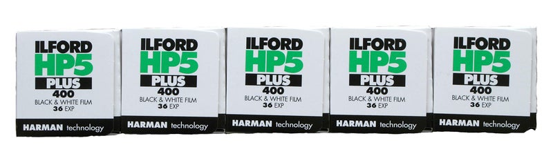 Ilford HP5+ 35mm, 36 exposures, 5 Rolls - Image 1
