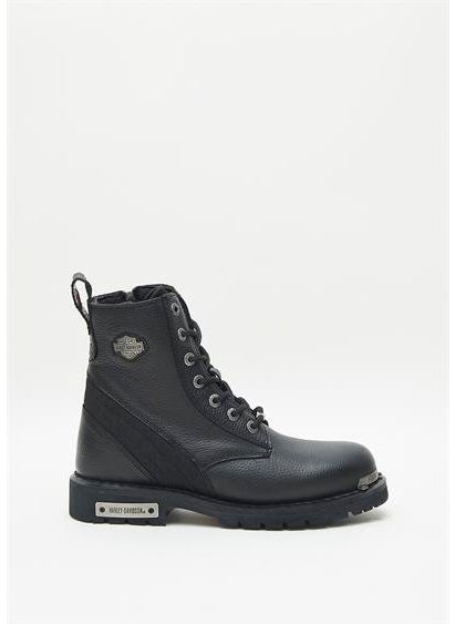 HARLEY DAVIDSON Reyes Men's Black Leather Boots  - Image 1